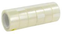 Клейкая лента упаковочная Buro прозрачная ширина 48мм длина 40м полипропилен