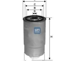 Топливный фильтр Ufi 2435100