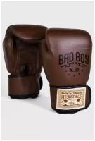 Боксерские перчатки Bad Boy Heritage Thai Boxing Gloves коричневый 10 унций