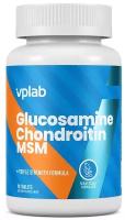 Препарат для укрепления связок и суставов vplab Glucosamine Chondroitin MSM, 90 шт