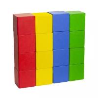 Обучающий набор краснокамская игрушка Н-85 кубики мозаика с карточками