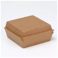 Упаковка для бургеров, 12 х 12 х 7 см, 1,4 л