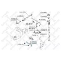 Рычаг подвески пер. нижний правый Nissan Primera P11 96-01, 5700591SX STELLOX 57-00591-SX