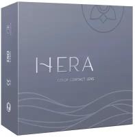 Hera Tri-Tone Elite 2 линзы В упаковке 2 штуки Цвет Brown Оптическая сила -6 Радиус кривизны 8.6