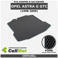 ЭВА ЕВА EVA коврик CellMat в багажник Opel Astra G GTC, Опель Астра G GTC, 1998-2009