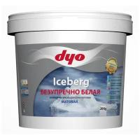 Краска акриловая DYO Iceberg интерьерная матовая белый 3 кг