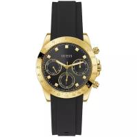 Наручные часы GUESS Sport Steel GW0315L1, черный, золотой