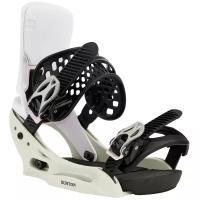 Крепления для сноуборда BURTON Lexa X Est, S, white/gray/logo EST