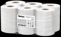 Полотенца бумажные Veiro Professional Comfort KP208 белые двухслойные с центральной вытяжкой