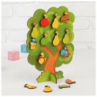 WoodLand Toys Сортер-дерево «Что на дереве растет»