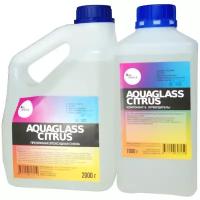 AquaGlass Citrus 3000 грамм (прозрачная эпоксидная смола для творчества)