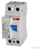 Устройство защитного отключения УЗО ABB F362-63/0,03 2П 63А 30мА