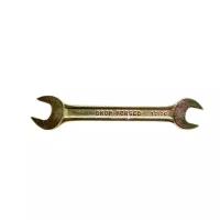 Ключ рожковый Сибртех 12 х 13 мм, желтый цинк 14305