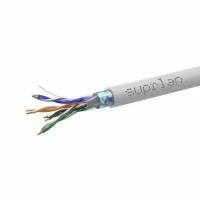 Кабель витая пара F/UTP кат.5E 4х2х24AWG solid Cu PVC Standard сер. (м) SUPRLAN 01-1031-1