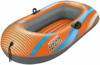 Лодка надувная детская Kondor 1000 Raft, размер 154 x 96 см, для отдыха на природе и рыбалки, 61136 Bestway