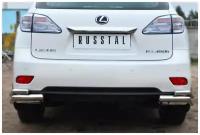 Lexus RX270/350/450 2009-2012 Защита заднего бампера уголки d63/d42