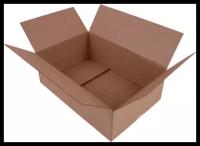 5 шт. Картонная коробка 400х200х150 мм, Decoromir для хранения и переезда Т-23 бурый