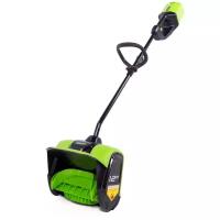 Снегоуборщик аккумуляторный Greenworks GD60SS, 60V, 30 см, бесщеточный, без АКБ и ЗУ