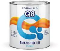 Эмаль ПФ-115 Formula Q8 желтая 1,9 кг