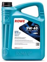 Моторное масло ROWE HIGHTEC SYNT RS HC-D SAE 5W-40 5л