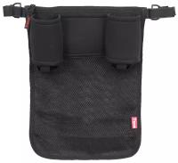 Сумка органайзер для детской коляски подвесная / сумка на коляску (неопрен / сетка,черный ) Tplus