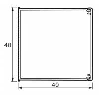 Legrand (Легранд) Мини-канал Metra 40x40 2 метра с крышкой белый 638196