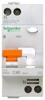 Дифференциальный автомат Schneider Electric АД63 2П C 4.5 кА AC электромеханический