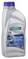 Масло трансмиссионное 75w-90 ls 1л (полусинтетика) Ravenol 1222102001