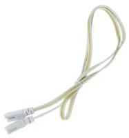 Провод соединительный для светильников, разъем L/N/G, 100 см, белый