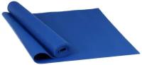 Коврик для йоги ТероПром 7351531 173 х 61 х 0,4 см, цвет темно-синий
