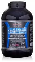 Гейнер Junior Athlete Protein № 2 with Creatine, 1600 г, клубника