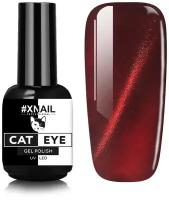 Гель лак XNAIL PROFESSIONAL Cat Eye кошачий глаз, магнитный, камуфлирующий, для дизайна ногтей, 10 мл, № 9