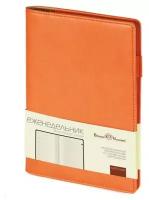 BrunoVisconti Еженедельник недатированный А5, 64 листа на гребне CONCEPT, обложка искусственная кожа, оранжевый
