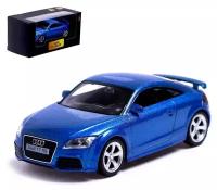 Машина металлическая AUDI TT COUPE, 1:43, цвет синий (1 шт.)