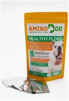 AminoDOG healthy flora Пробиотик для собак, нормализация и профилактика работы ЖКТ (гипоаллергенный) 150 гр. (30 пакетиков по 5 гр.)