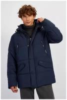 Куртка Baon, демисезон/зима, силуэт прямой, подкладка, капюшон, карманы