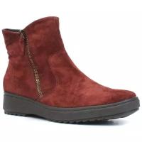Ботинки Ara 38.5, зимние,натуральная кожа, полнота H, высокие, размер 38.5 (5.5), красный, коричневый