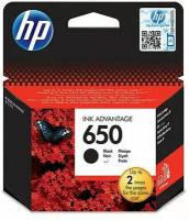 Картридж для струйного принтера HP 650 Black (CZ101AK)