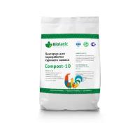 Бактерии для переработки птичего помета Biolatic compost-10 0,2 кг