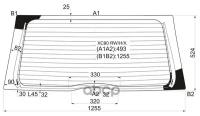 Стекло Заднее С Обогревом Volvo Xc90 02-14 XYG арт. XC90 RW/H/X