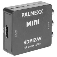 Переходник PALMEXX HDMI - AV /чёрный