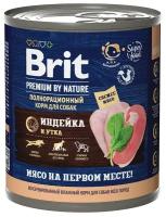Влажный корм для собак Brit Premium by Nature 1 уп. х 1 шт. х 850 г