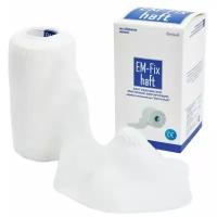 EM-Fix haft, самофиксирующийся бинт, 12 см х 20 м, белый