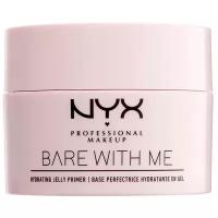 NYX professional makeup Праймер для лица Bare With Me Hydrating Jelly Primer, 40 г, прозрачный