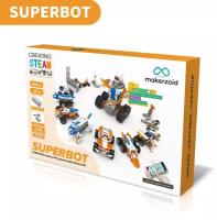 Электронный программируемый робот-конструктор Makerzoid Superbot 26в1