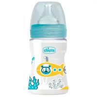 Chicco Бутылочка Well-Being Boy 0мес.+,сил.соска медл.поток,PP,150мл