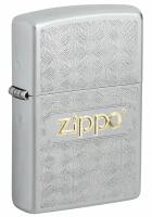 Оригинальная бензиновая зажигалка ZIPPO Classic 48792 с покрытием Satin Chrome - ZIPPO