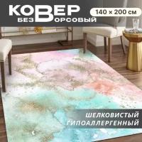 Ковер безворсовый/ Ковер без ворса/ Ковер в гостиную/ Коврик в спальню, на кухню,/ Ковер на пол, микрофибра 140*200см /Like_house