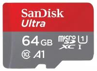 Карта памяти Sandisk Ultra Micro SDXC Class 10 UHS-1 120MB/s 64 Gb