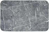 Коврик для ванной Swensa Marble, полиэстер, 50 x 80 см, темно-серый
